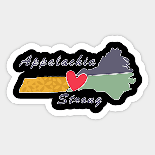 Appalachia Strong NC Mountains Sticker
